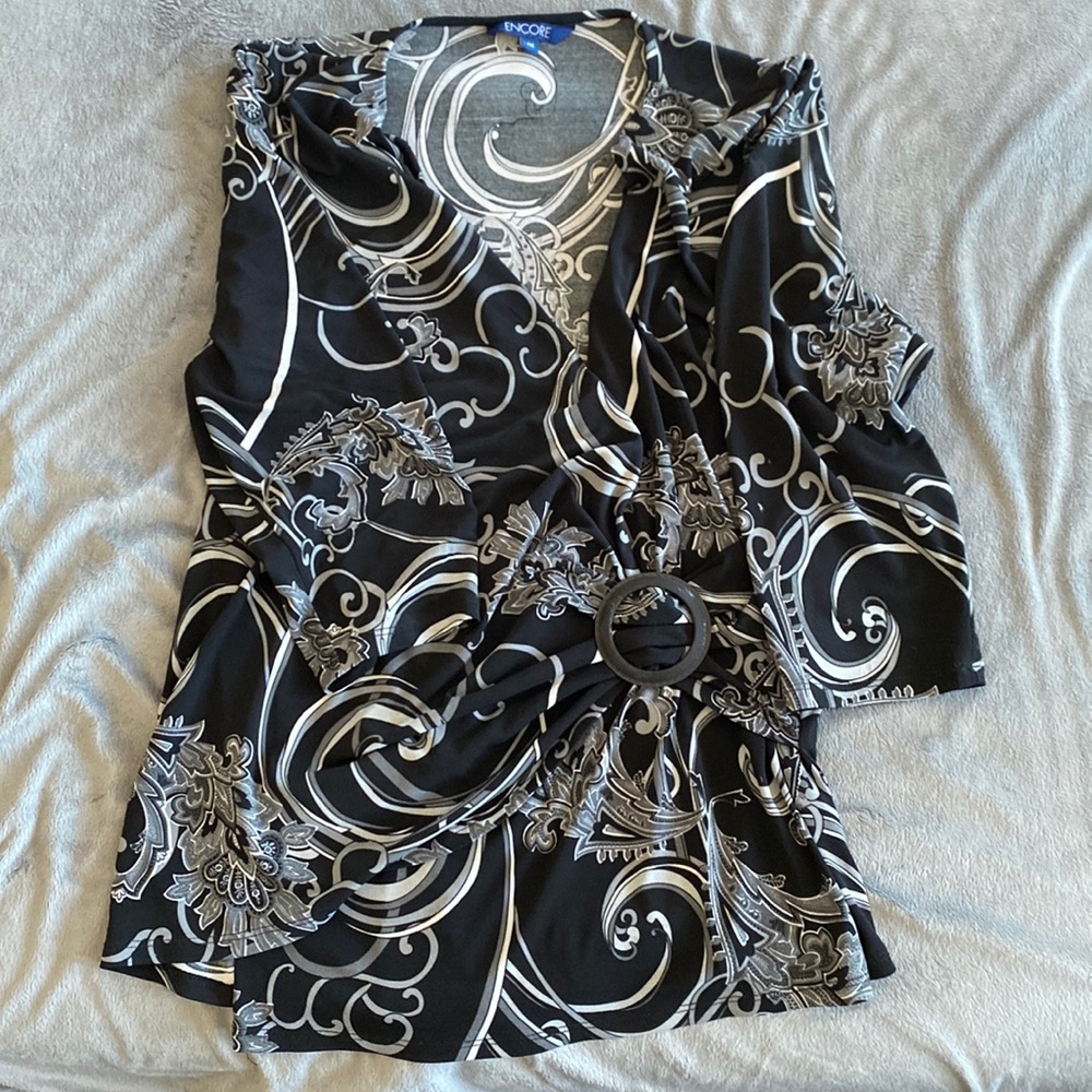 Ladies black top